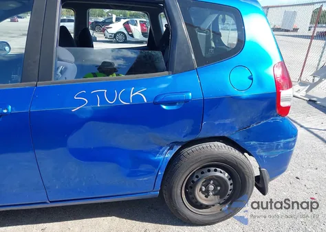 2007 Honda Fit из США, поврежденный, VIN JHMGD38487S009392